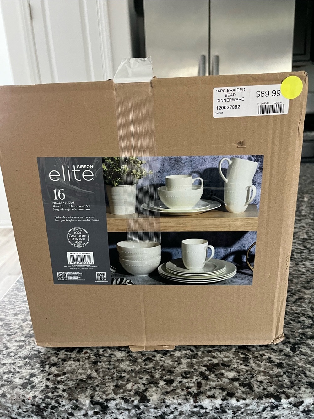 16-Piece China Dinnerware Set